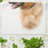 ドイツの羊飼い犬 キッチンタオル (折り畳み)