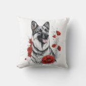 ドイツの羊飼い犬 クッション (正面)