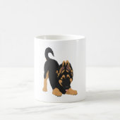 ドイツの羊飼い犬 コーヒーマグカップ (中央)