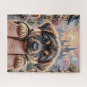 ドイツの羊飼い犬 ジグソーパズル (横)