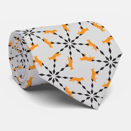 ドイツの羊飼い犬 ネクタイ (ロール)