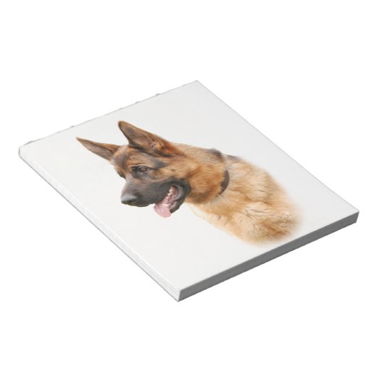 ドイツの羊飼い犬 ノートパッド (アングル)