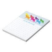 ドイツの羊飼い犬 ノートパッド (回転)