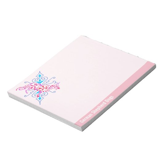 ドイツの羊飼い犬 ノートパッド (回転)