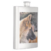 ドイツの羊飼い犬 フラスク (右)