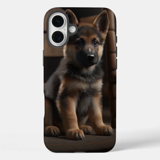 ドイツの羊飼い犬 Case-Mate iPhoneケース (裏面)