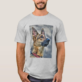 ドイツの羊飼い犬 Tシャツ