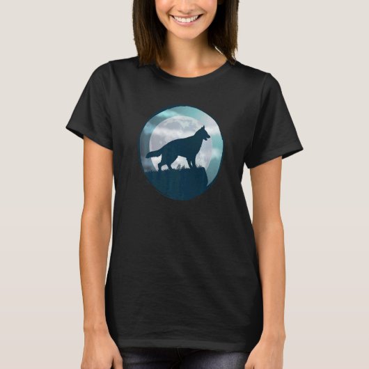 ドイツの羊飼い犬Gsd犬品種13 Tシャツ (正面)