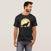 ドイツの羊飼い犬Gsd犬品種16 Tシャツ (正面フル)