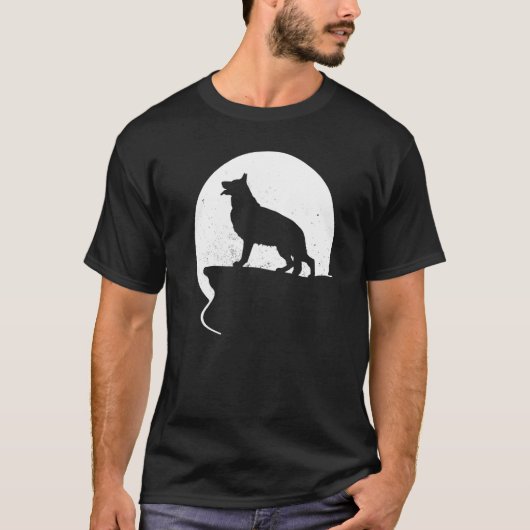 ドイツの羊飼い犬Gsd犬品種4 Tシャツ (正面)
