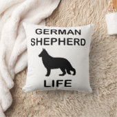 ドイツの羊飼い生活の両面 クッション (ブランケット)