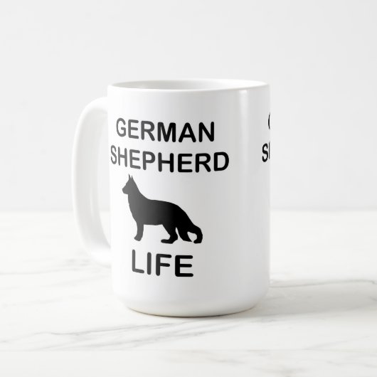 ドイツの羊飼い生活 コーヒーマグカップ (正面左)