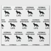 ドイツの羊飼い生活 ラッピングペーパー (フラット)