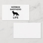 ドイツの羊飼い生活 名刺 (正面/裏面)