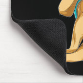 ドイツの羊飼い私は母タトゥーアパレルドッグママ大好き マウスパッド (コーナー)