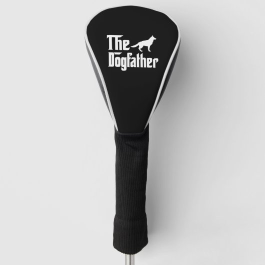 ドイツの羊飼い芸術 ゴルフヘッドカバー (正面)