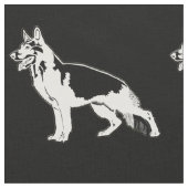 ドイツの羊飼い芸術 ファブリック (クローズアップ)