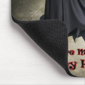 ドイツの羊飼い魔女犬 マウスパッド (コーナー)