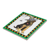 ドイツの羊飼い魔女 タイル (側面)