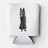 ドイツの羊飼い黒犬 缶クーラー (正面)