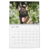 ドイツの羊飼い カレンダー (3月 2027)