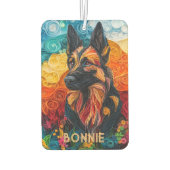 ドイツの羊飼い カーエアーフレッシュナー (裏面)