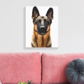 ドイツの羊飼い キャンバスプリント (インサイチュ (リビング))