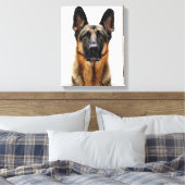 ドイツの羊飼い キャンバスプリント (インサイチュ (寝室))