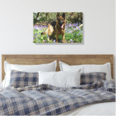ドイツの羊飼い キャンバスプリント (インサイチュ (寝室))