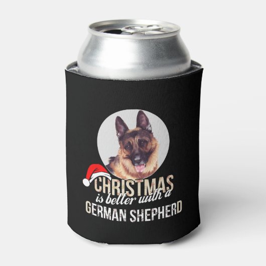 ドイツの羊飼い – クリスマスはドイツと一緒に良い 缶クーラー (缶正面)