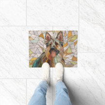 ドイツの羊飼い – モザイクアート