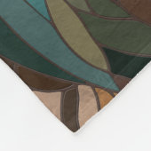 ドイツの羊飼い – モザイクアート フリースブランケット (角)