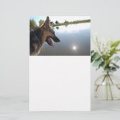 ドイツの羊飼い/景色を楽しむ 便箋 (スタンド正面)