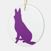 ドイツの羊飼い#40 セラミックオーナメント (左)