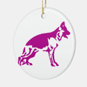 ドイツの羊飼い#41 セラミックオーナメント (左)