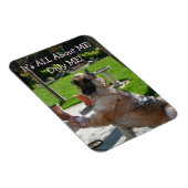 ドイツの羊飼いAll About Me Magnet マグネット (右側)