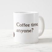 ドイツの羊飼いAnyoneコーヒーMUG ジャンボコーヒーマグカップ (正面右)