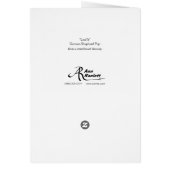 ドイツの羊飼いPup - "リーフ" (裏面)