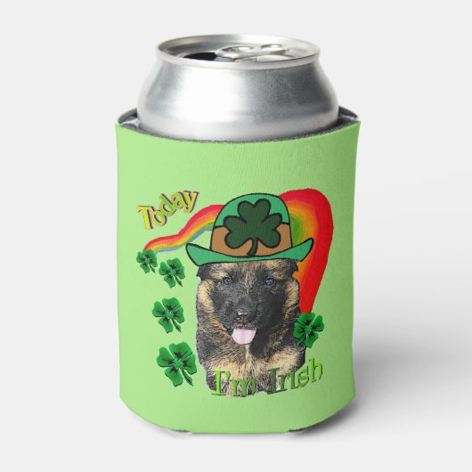 ドイツの羊飼いSt patricks day・ギフト 缶クーラー (缶正面)