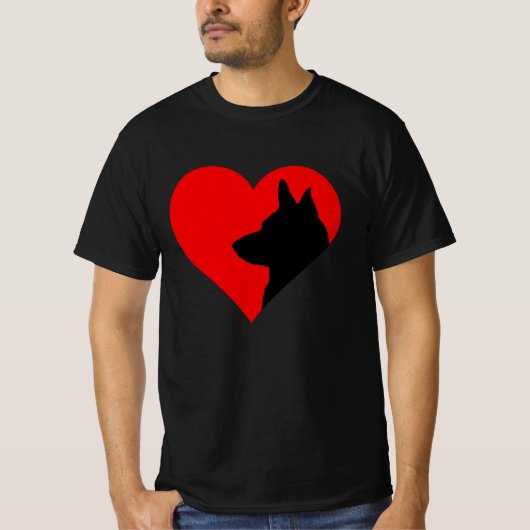 ドイツの羊飼いTシャツ Tシャツ (正面)