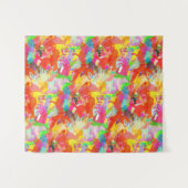 ドイツの羊飼カラフルい タペストリー (正面(横))