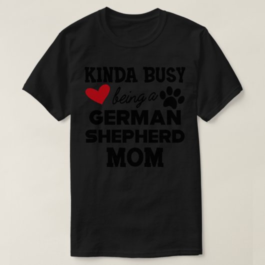 ドイツの羊飼忙しいのキンダ Tシャツ (デザイン正面)