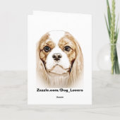 ドイツの羊飼感謝していい犬「君」 サンキューカード (裏面)