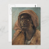 ドイツの老婦人 ポストカード (正面/裏面)