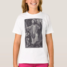 ドイツの聖ボニファティウス　プレミアム使徒 Tシャツ