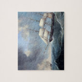 ドイツの船アン・エミリー1848 ジグソーパズル (縦)