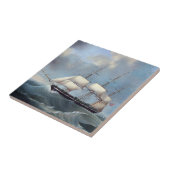 ドイツの船アン・エミリー1848 タイル (側面)