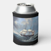 ドイツの船アン・エミリー1848 缶クーラー (缶裏面)