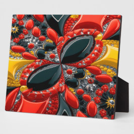 ドイツの色でプラークモダンデザイン フォトプラーク