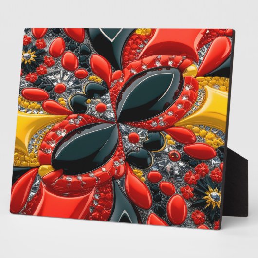 ドイツの色でプラークモダンデザイン フォトプラーク (側面)